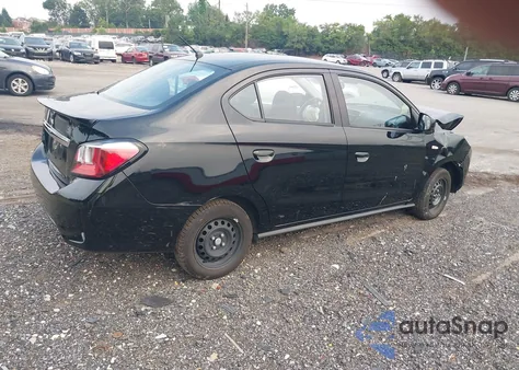 2024 Mitsubishi Mirage G4 Es/G4 Le/G4 Black Edition из США, поврежденный, VIN ML32FUFJ1RHF20114